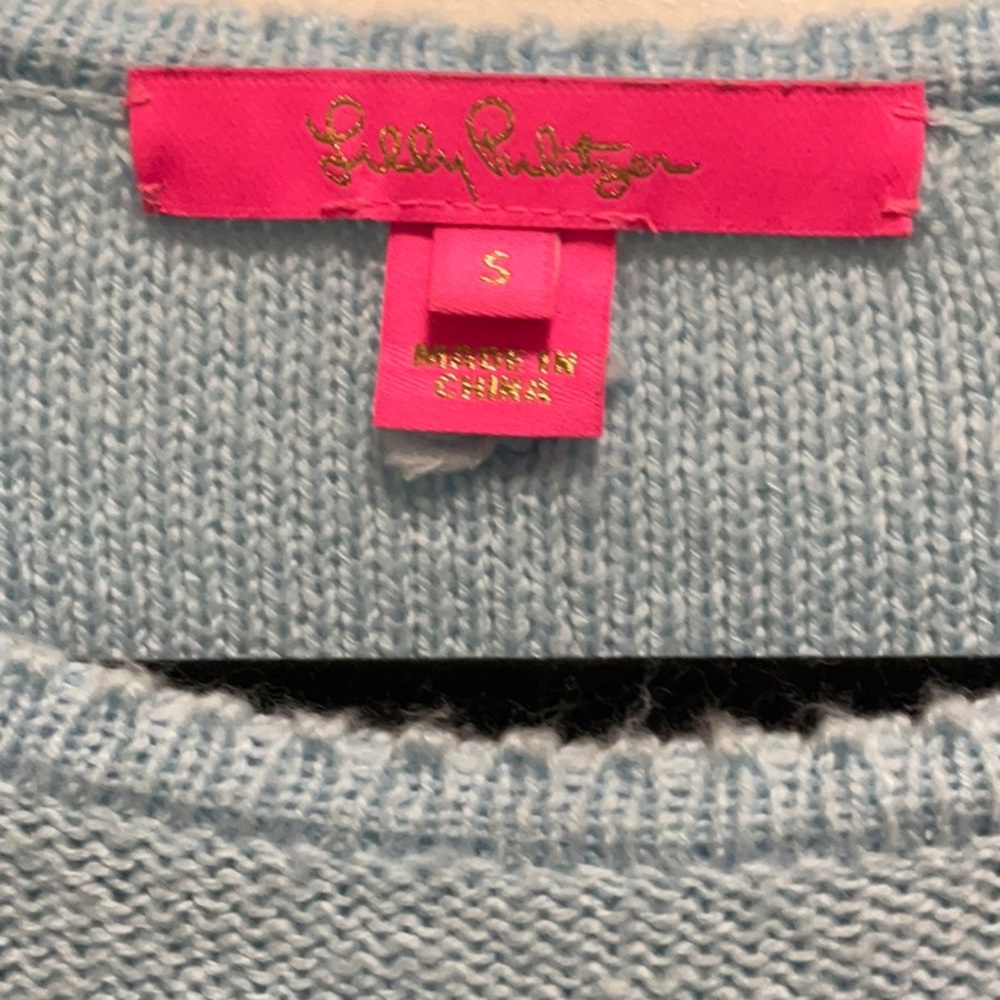 Lily Pulitzer Kippa  Sweater - Picture 2 of 3